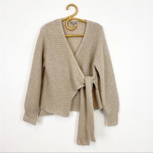 COS | Chunky Wool Mohair Wrap Cardigan Size XS